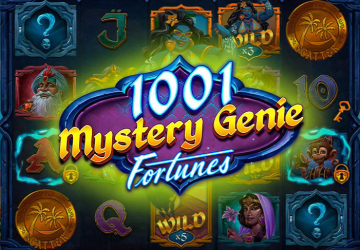 Автомат 1001 Mystery Genie Fortunes в казино 888 Старс